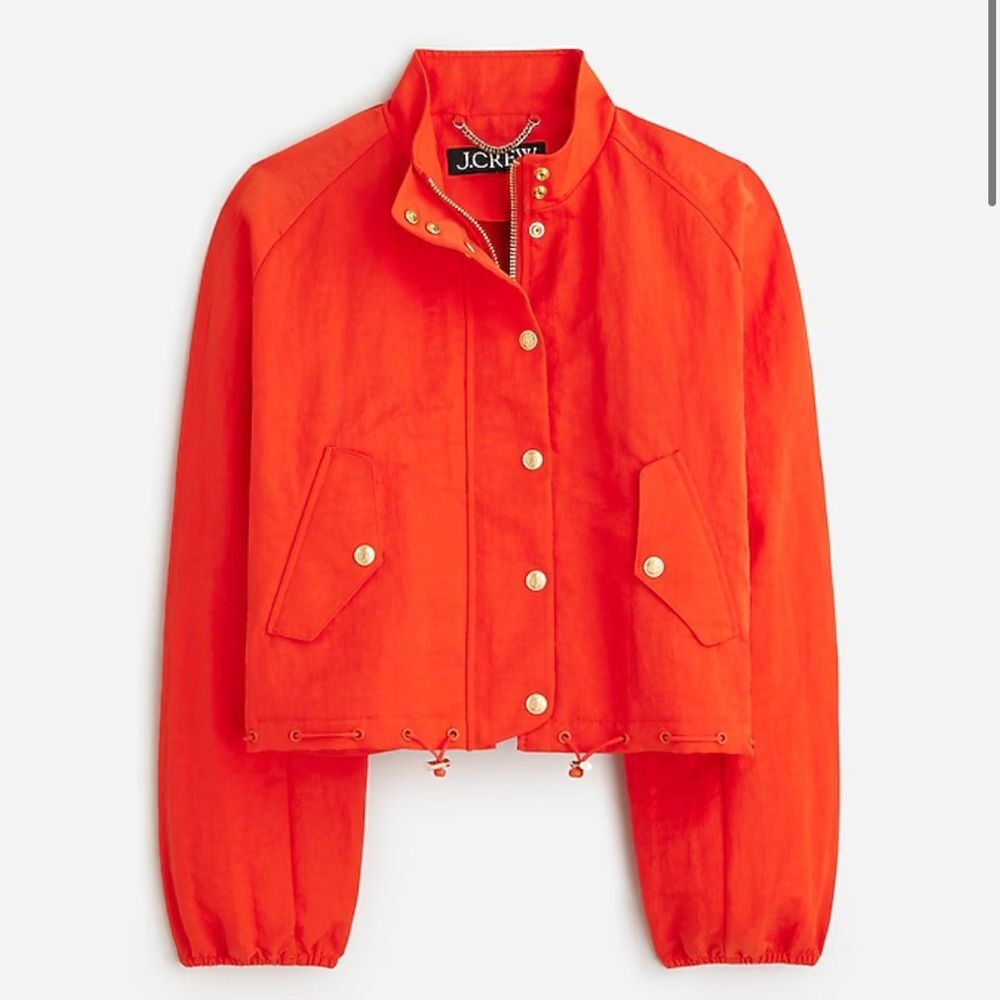 J. Crew Women’s Collection Lightweight Bomber Jacket Size XL NWT - Picture 1 of 4